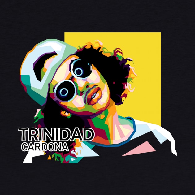 Trinidad Cardo Wpap Art by animaperio pixel retro